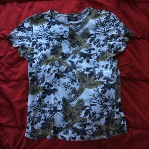 ZARA Man Floral T-Shirt